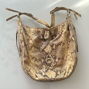 Vintage Botkier Snakeskin Hobo